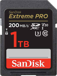 Карта памяти  SD 1 TB Sandisk Extreme UHS-I U3 200MB/ s Карта памяти  SD 1 TB Sandisk Extreme UHS-I U3 200MB/ s