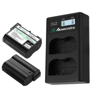 Набор Powerextra 2 аккумулятора EN-EL15 + ЗУ (CO-7134)