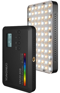 Осветитель YongNuo YN-120 RGB 8W (2500-9000K) 3000mAh Осветитель YongNuo YN-120 RGB 8W (2500-9000K) 3000mAh