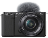 Цифровой фотоаппарат SONY Alpha ZV-E10 Kit 16-50 black (Работает только NTSC) пробег 660 кадров Б/ У