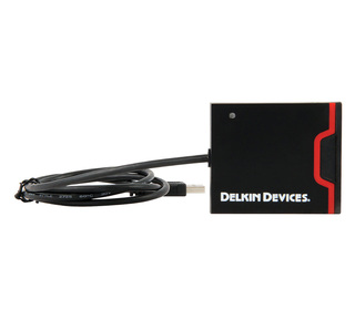 Считывающее устройство DELKIN USB 3.0 DUAL SLOT SD & CF (SD UHS-II - CF UDMA7) (DDREADER-44)