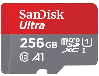 Карта памяти  Micro SD 256 Gb SanDisk Ultra microSD (SDSQUAC-256G-GN6MN)