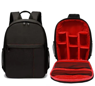 Рюкзак для фототехники Fujimi компактный красная подложка (новый)