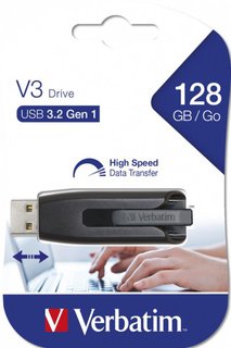 USB-накопитель VERBATIM 128GB USB 3.2 DRIVE (49189)