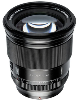 Объектив Viltrox AF 75мм F1.2 (Z-mount) для APS-C Объектив Viltrox AF 75мм F1.2 (Z-mount) для APS-C