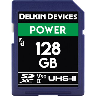 Карты памяти  SD 128GB Delkin Devices Power SDXC 128GB 2000X UHS-II Class 10 V90