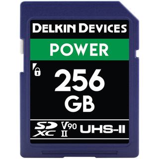 Карты памяти  SD 256GB Delkin Devices Power SDXC 256GB 2000X UHS-II Class 10 V90