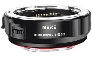 Адаптер Meike EFTE-0.71X для объектива EF на байонет E-mount