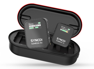 Беспроводная система SYNCO G2A1 MEGA 2,4 ГГц (1 передатчик с памятью, кейс-зарядка) Беспроводная система SYNCO G2A1 MEGA 2,4 ГГц (1 передатчик с памятью, кейс-зарядка)