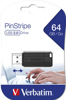 USB-накопитель Verbatim USB 2.0 DRIVE 64GB STORE'N'GO P (49065)