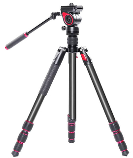 Штатив Miliboo с видео головой MUFA (алюминий, до 5кг, 1470 мм) Штатив Miliboo с видео головой MUFA (алюминий, до 5кг, 1470 мм)