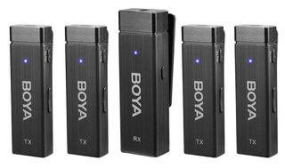 Радиосистема BOYA BY-W4 (4 передатчика) цифровая Радиосистема BOYA BY-W4 (4 передатчика) цифровая