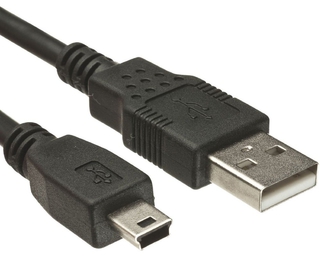 Кабель USB type B/ type A, 1.8м серый
