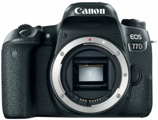 Цифровой фотоаппарат Canon EOS 77D Body (s/ n 173031000248) пробег 2160 кадров Б/ У