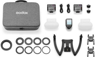 Комплект импульсных осветителей Godox MF12-DK2 для Sony (синхр. XproII S+) Комплект импульсных осветителей Godox MF12-DK2 для Sony (синхр. XproII S+)
