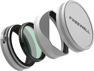 Светофильтр и бленда Freewell CPL/ Glow Mist 1/ 4 для Fujifilm серии X100 (Серебро)