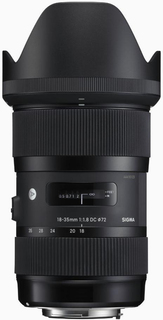 Объектив Sigma AF 18-35 mm F1.8 DC HSM для Canon (s/ n:52156739) Б\У