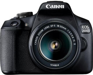 Цифровой фотоаппарат Canon EOS 2000D Kit EF-S 18-55mm IS II (Пробег 600 кадров) Б/ У