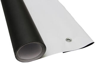 Фон виниловый FST 2,20м*4,30м (черный/ белый) матовый Фон виниловый FST 2,20м*4,30м (черный/ белый) матовый