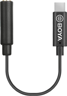 Адаптер BOYA BY-K9 mini Jack TRRS - Type-C