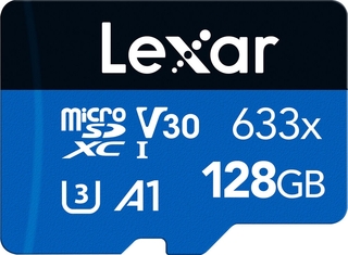 Карта памяти Lexar Micro SD 128Gb W45/ R100 (новая)
