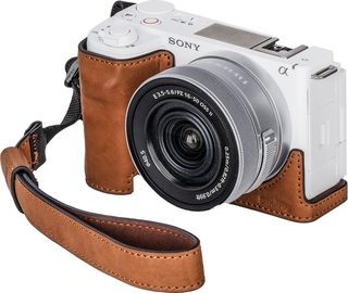 Чехол SmallRig Leather Case Kit для Sony ZV-E10 II Коричневый