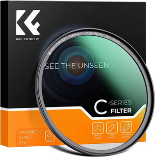 Светофильтр K&F Concept Nano-C Magnetic HMC UV 67мм (KF01.2655) тонкая оправа 3.3мм