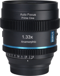 Объектив Sirui AF 20mm T1.8 1.33x S35 Anamorphic X-mount (Nuetral/ Blue Flare)