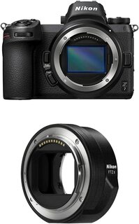 Цифровой фотоаппарат NIKON Z7 body + FTZ адаптер + Клетка (пробег 24700 кадров) Б/ У