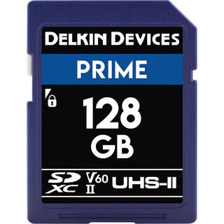 Карта памяти DELKIN PRIME SD 128GB SDXC UHS-II (V60) (DDSDB1900128) (новая)