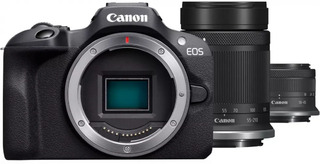 Цифровой фотоаппарат Canon EOS R100 kit RF-S 18-45/ 4.5-6.3 STM + RF-S 55-210 IS STM