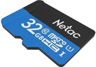 Карта памяти  Micro SD  32 Gb NETAC P500 90 МБ/ с, Class 10