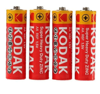 Батарейки Kodak R6-4BL SUPER HEAVY DUTY Zinc AA (4шт)