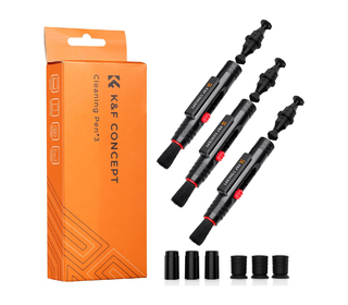 Чистящий карандаш для оптики K&F Concept 2146, с двусторонней насадкой, комплект 3 шт (SKU.2146)