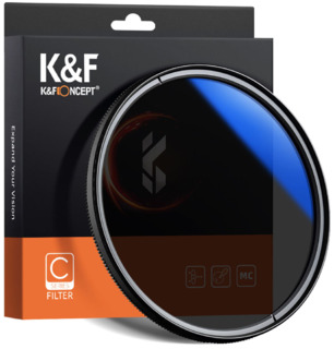 Светофильтр K&F Concept KU12 Classic Series HMC CPL, Blue Coated, 49 мм (KF01.1434)