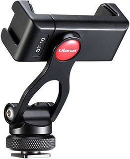 Держатель смартфона Ulanzi ST-10, поворотный, с 2 башмаками