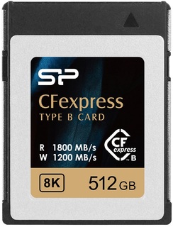 Карта памяти CFexpress Type B 512GB Silicon Power (R1800/ W1600)