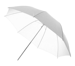Зонт FUJIMI FJU561-43 фотографический белый на просвет. Диаметр: 109 см.