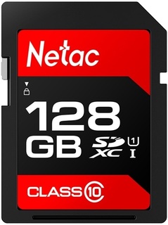 Карта памяти  SD 128 Gb Netac P600 SDXC Сlass 10
