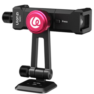 Держатель смартфона Ulanzi MA51 QuickClip (65-90мм) металл, ARRI 1/ 4", Cold Shoe