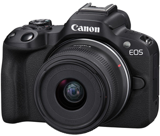 Цифровой фотоаппарат Canon EOS R50 kit RF-S 18-45/ 4.5-6.3 STM (пробег 73 650 кадров) Б/ У