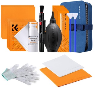 Набор для чистки K&F Concept 1868, матриц и оптики, 23 в 1
