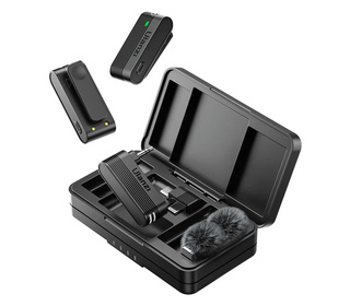 Беспроводная система Ulanzi A100 Wireless Lavalier, 2х TX + RX, USB-C /  3.5 мм
