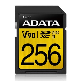 Карта памяти  SD 256 Gb Adata Premier ONE SDXC SDXC UHS-II U3 V90 (R/ W 290/ 260 MB/ s)