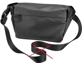 Сумка Ulanzi PB008 casual photography shoulder bag V2 (уценка) нет плечевого ремня