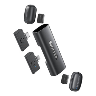 Радиосистема Saramonic Air SE-02 2,4 ГГц 2 приемника +2 передатчика, Type-C и Lightning (iPhone)
