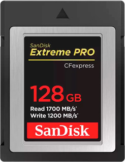 Карта памяти SanDisk Extreme Pro CFExpress Type B 128Gb R1200/ W1700 (SDCFE-128G-ZN4NN)