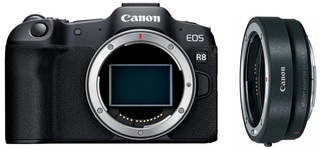 Цифровой фотоаппарат Canon EOS R8 Body + adapter EF-EOS R