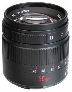 Объектив 7artisans 55mm f/ 1.4 Canon EOS M Б/ У