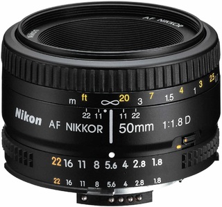Объектив Nikon 50 mm f/ 1.8D AF Nikkor